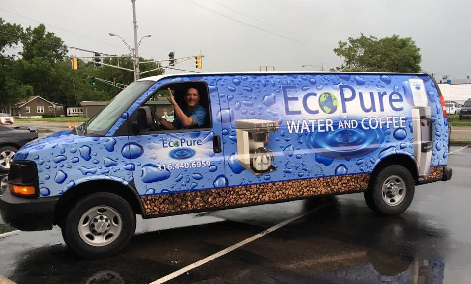 EcoPure Company Van | Water Coolers | Water Filtration | Wichita Kansas